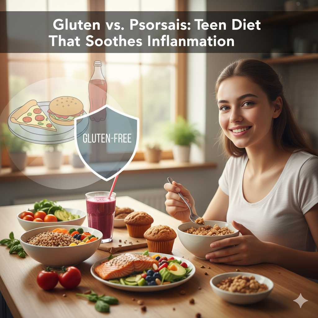 Gluten vs. Psoriasis Teen Diet That Soothes Inflammation