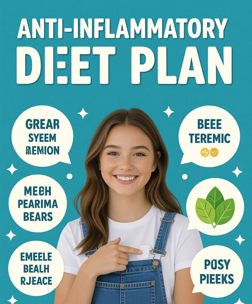 Heal Eczema Naturally: Anti-Inflammatory Teen Diet Plan