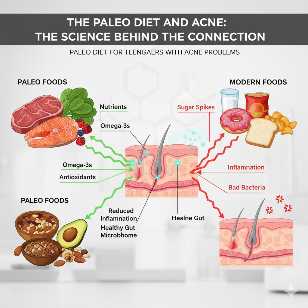 The Paleo Diet and Acne The Science Behind the Connection