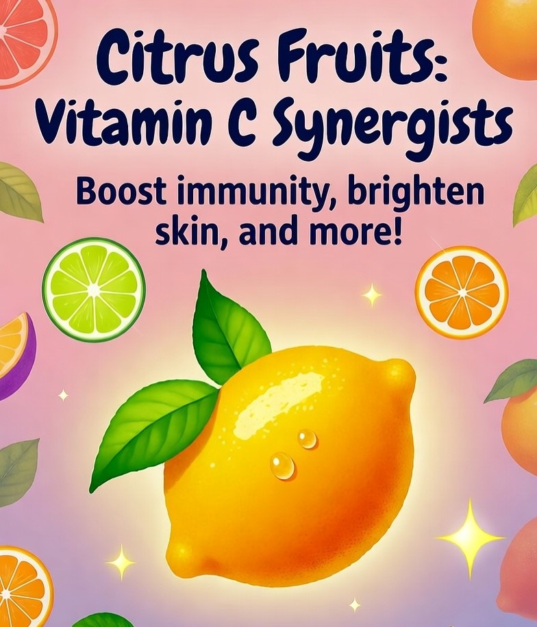 Citrus Fruits: Vitamin C Synergists