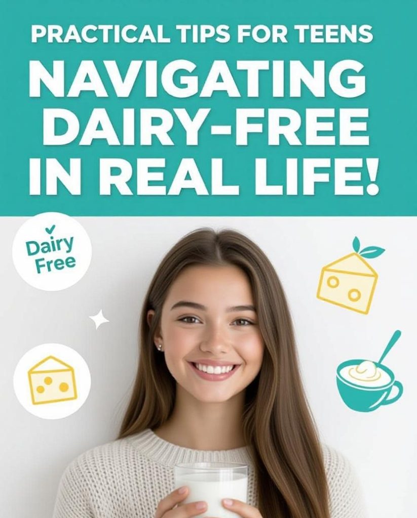 Practical Tips for Teens: Navigating Dairy-Free in Real Life