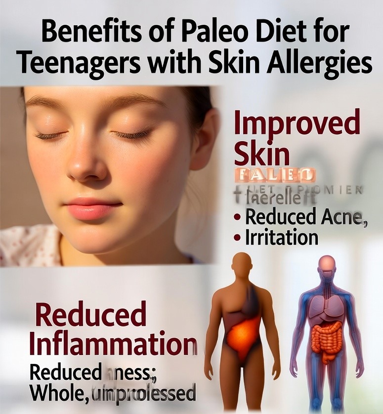 Benefits of Paleo Diet for Teenagers with Skin Allergies
