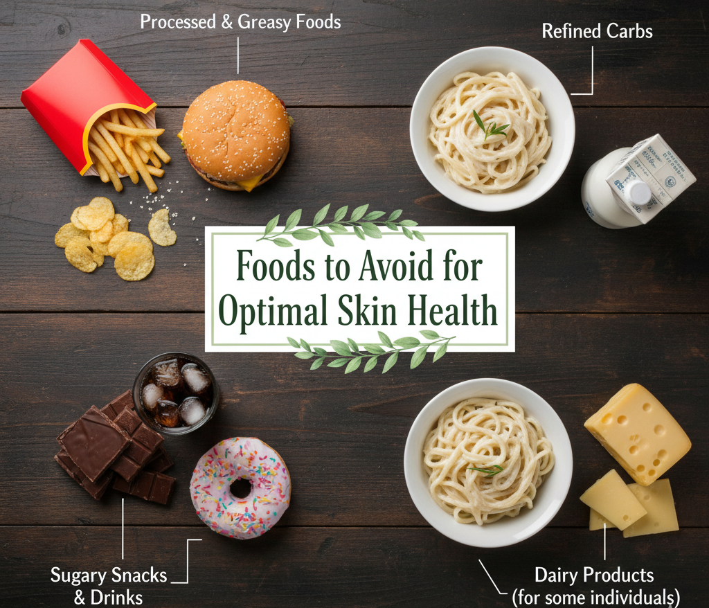 Foods to Avoid for Optimal Skin Health