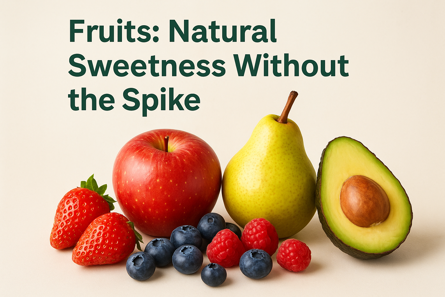 Fruits Natural Sweetness Without the Spike