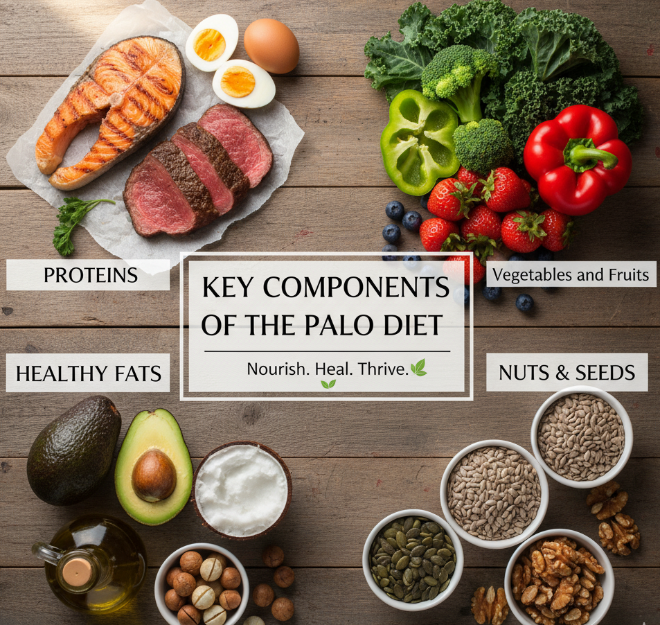 Key components of the paleo diet