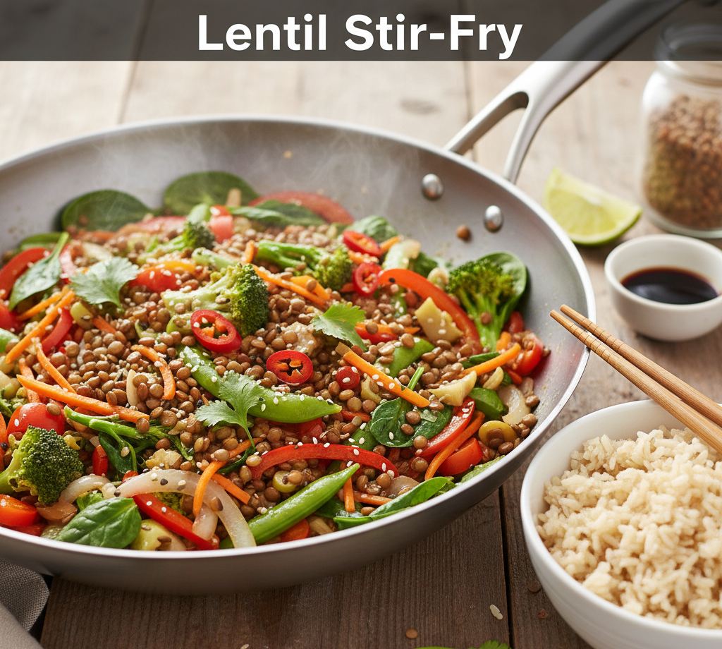 Lentil Stir-Fry