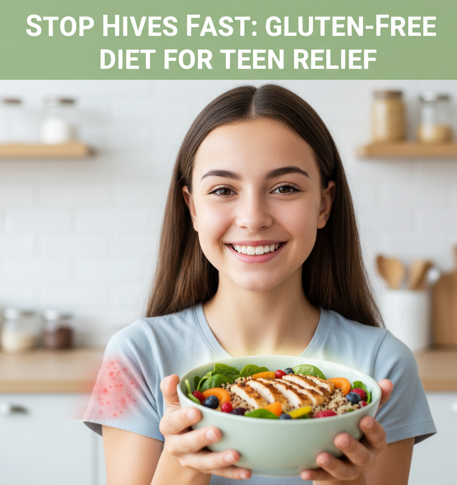 Stop Hives Fast Gluten-Free Diet for Teen Relief