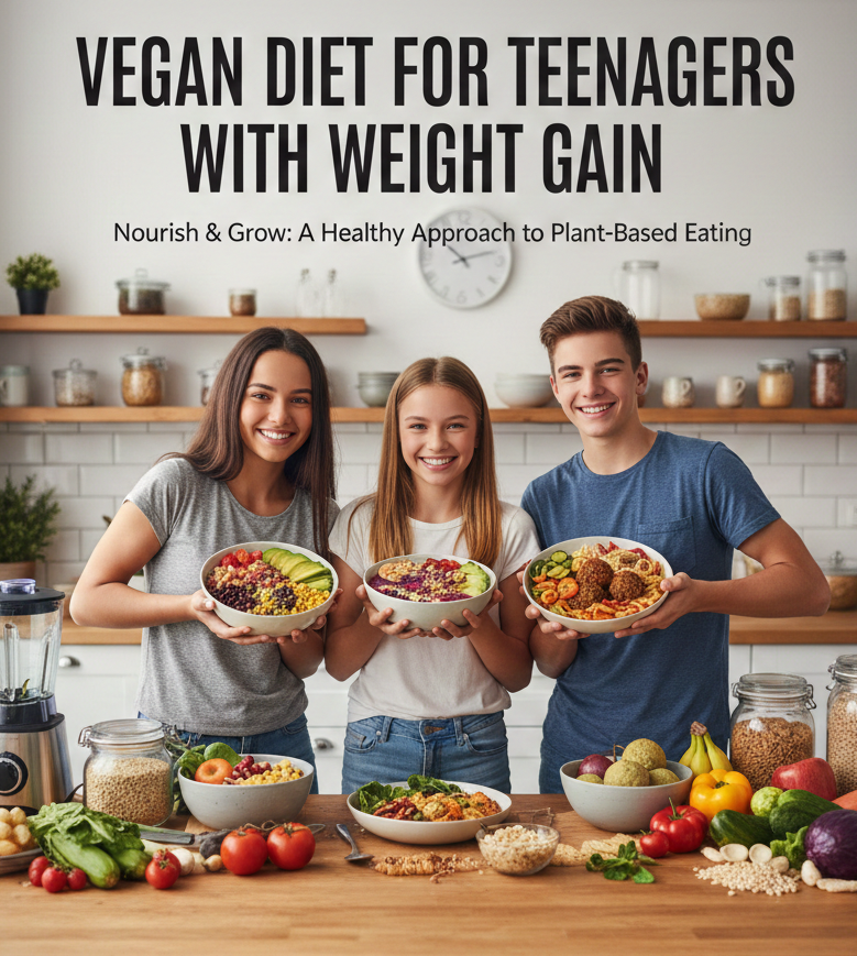 Stop Weight Gain: Vegan Diet Plan for Teens