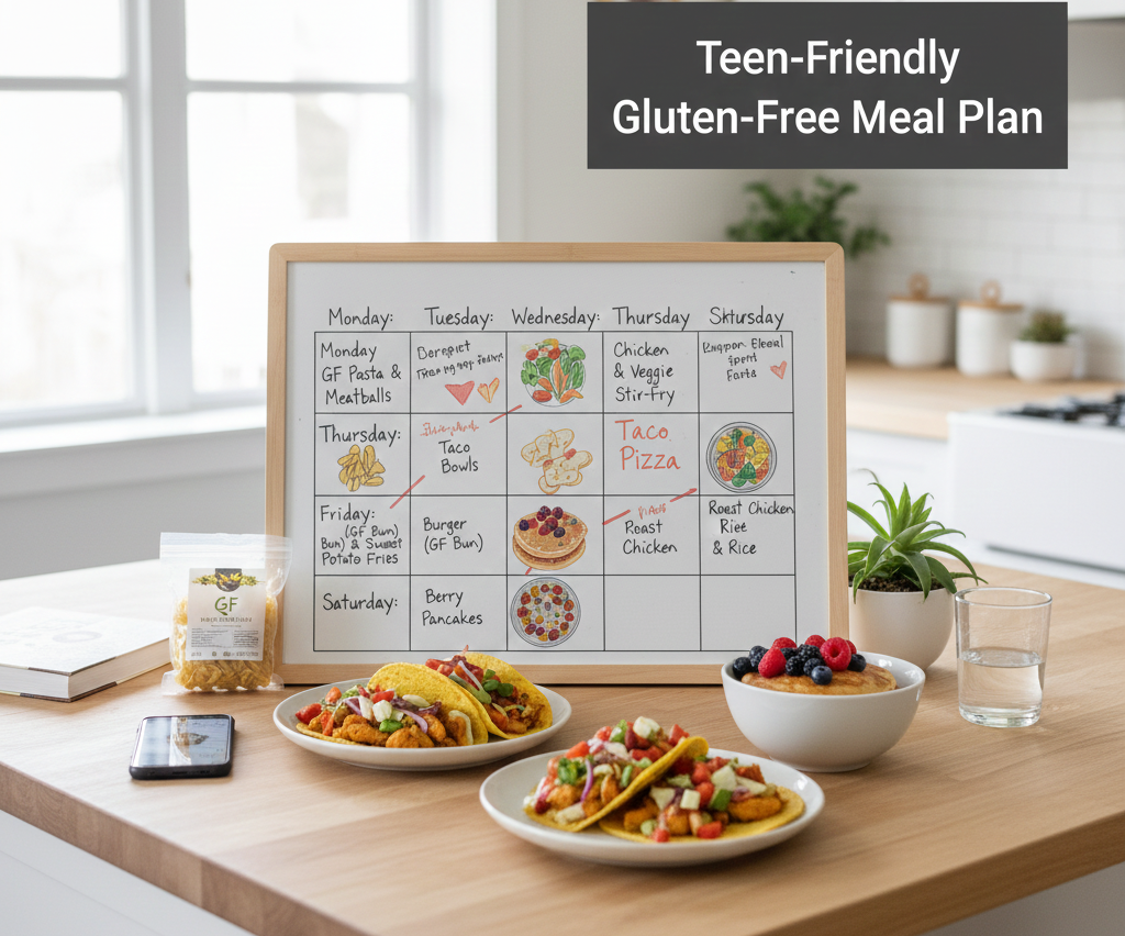 Teen-Friendly Gluten-Free Meal Plan