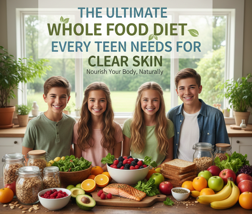 The Ultimate Whole Food Diet Every Teen Needs for Clear