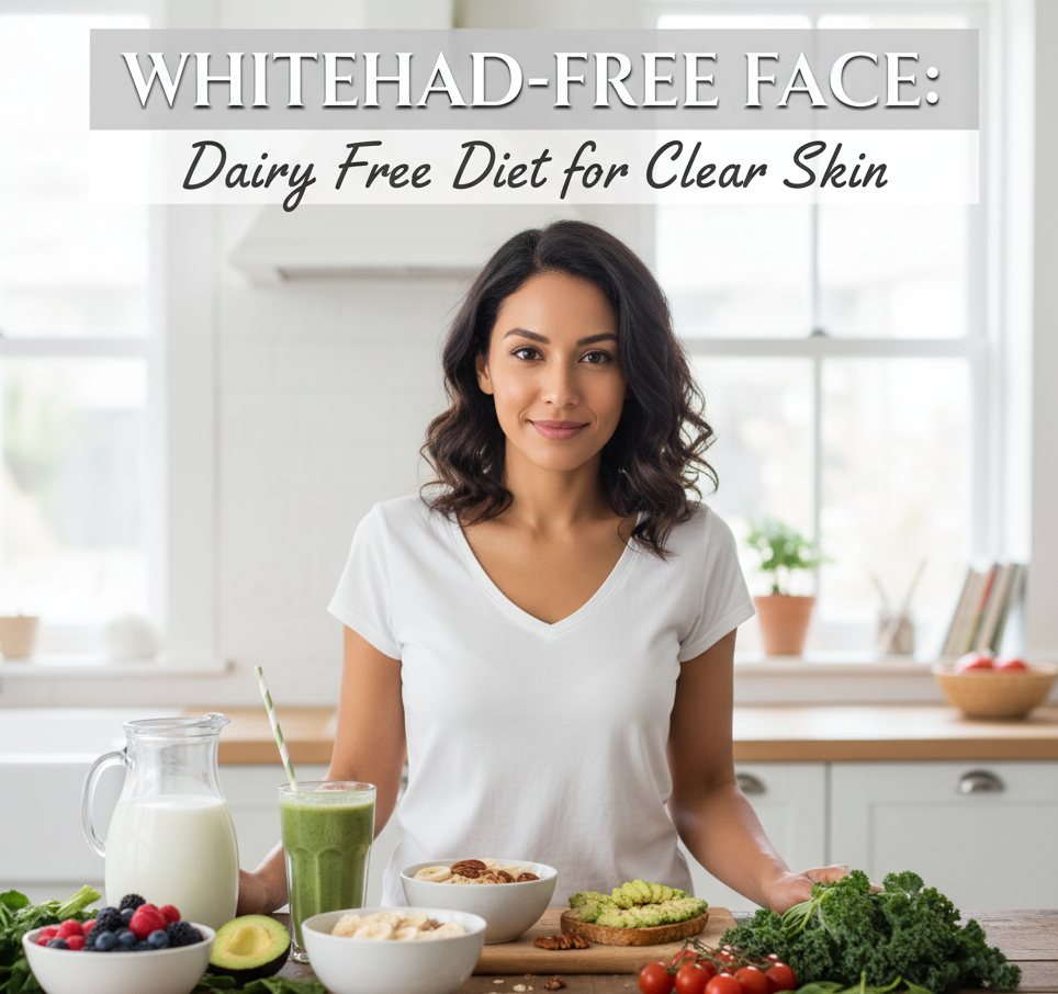 Whitehead-Free Face: Dairy-Free Diet for Clear Skin