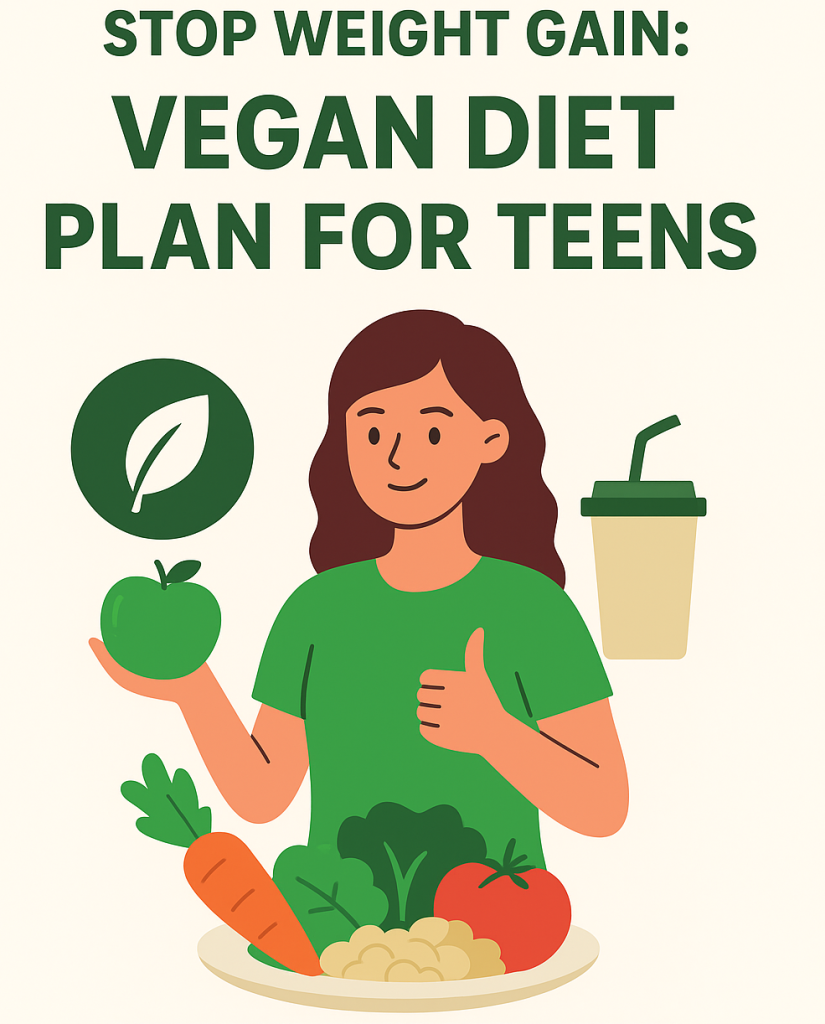 vegan diet for teenagers with weight gain