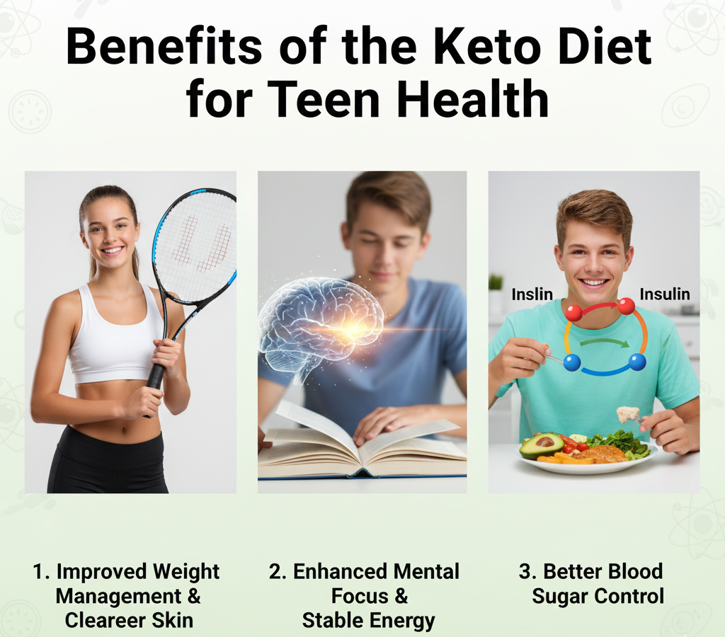 Benefits of the Keto Diet for Teen Health