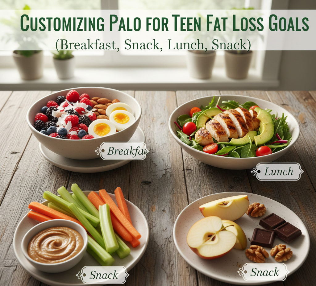 Customizing Paleo for Teen Fat Loss Goals