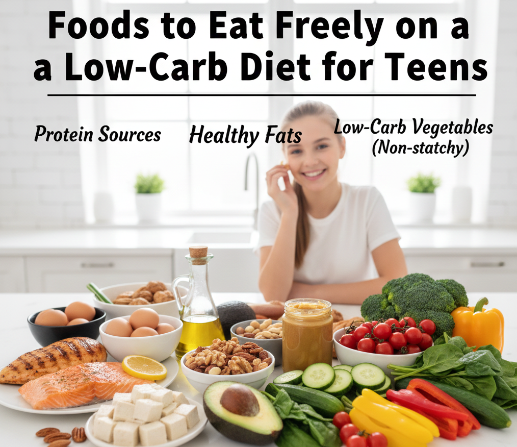 Foods to Eat Freely on a Low-Carb Diet for Teens