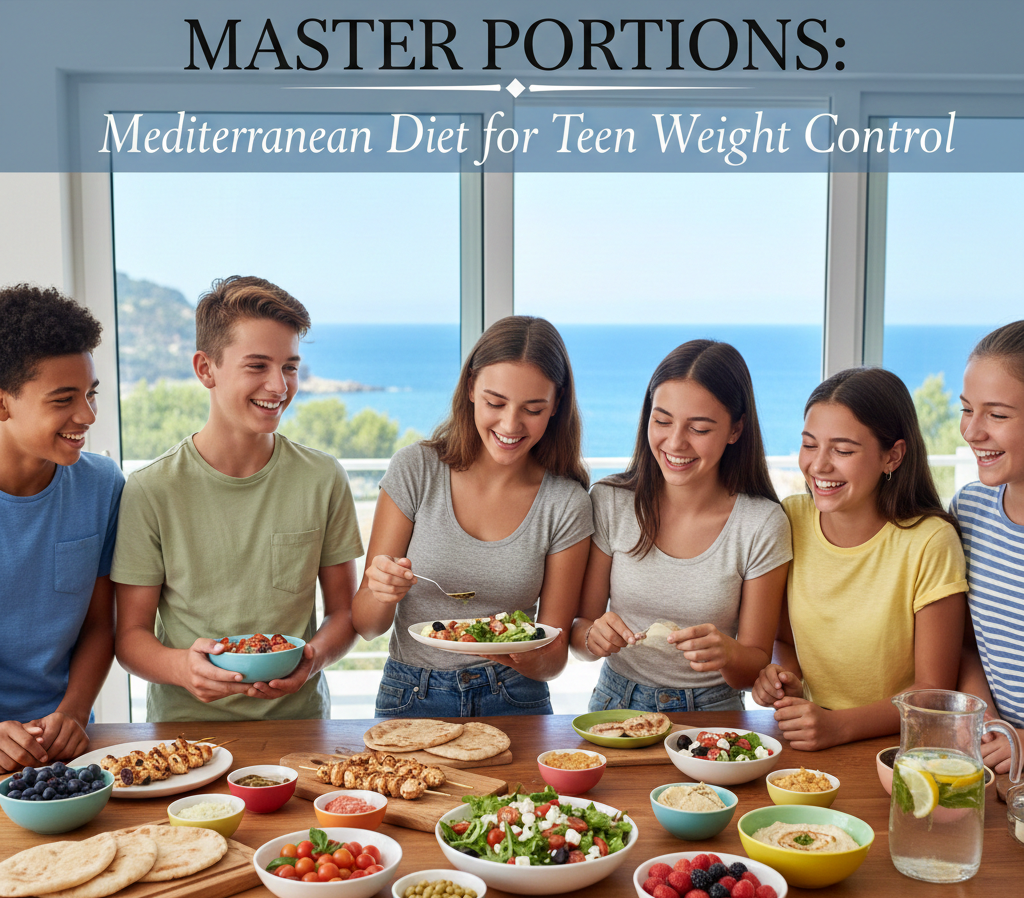 Master Portions Mediterranean Diet for Teen Weight Control