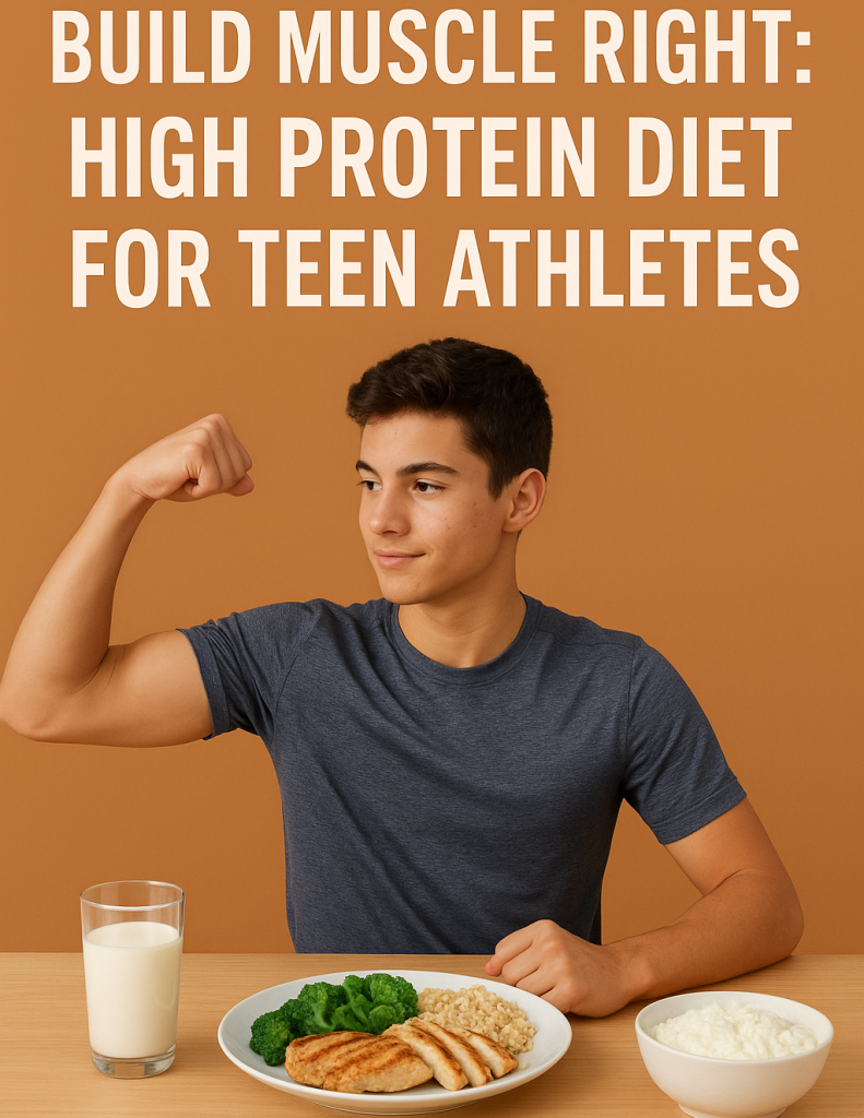 Proven Build Muscle Right: High Protein Diet for Teen Athletes