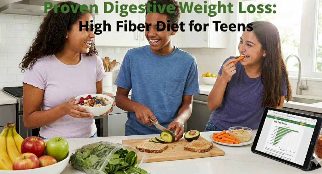 Proven Digestive Weight Loss High Fiber Diet for Teens