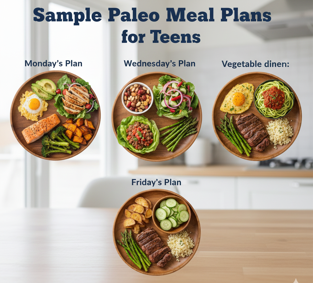 Sample Paleo Meal Plans for Teens