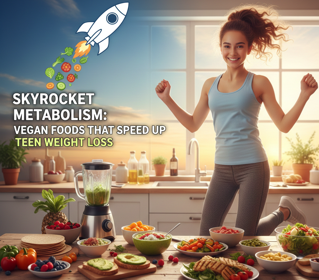 Skyrocket Metabolism Vegan Foods That Speed Up Teen Weight Loss