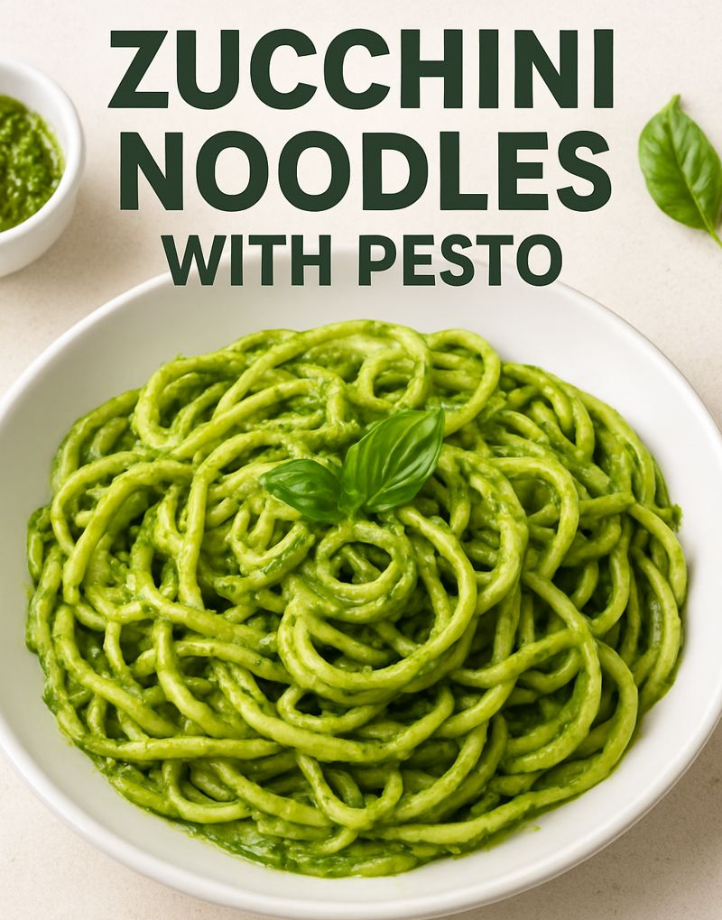Zucchini Noodles with Pesto