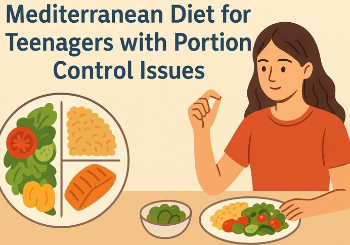 mediterranean diet for teenagers with portion control issues