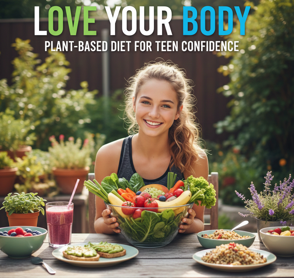 plant-based diet for teenagers with body image issues