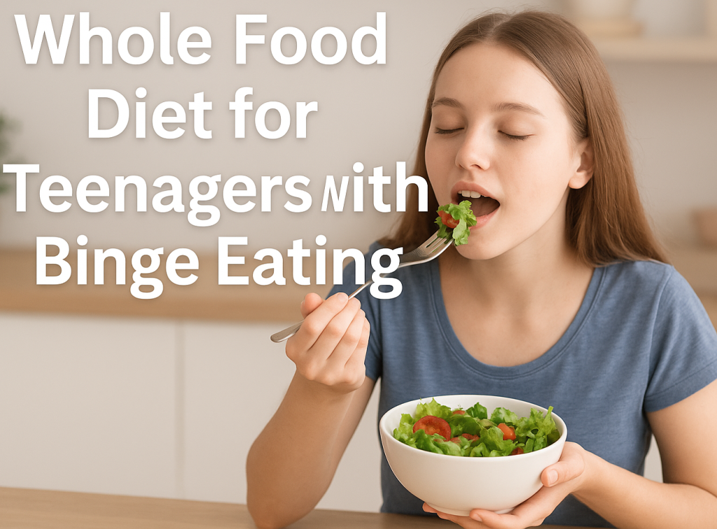 whole food diet for teenagers with binge eating